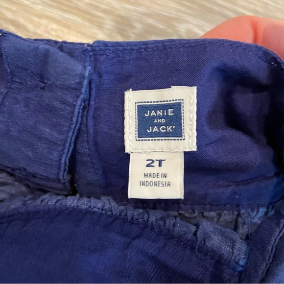 JANIE AND JACK Elephant Peplum Top Sleeveless 2T - Picture 5 of 6